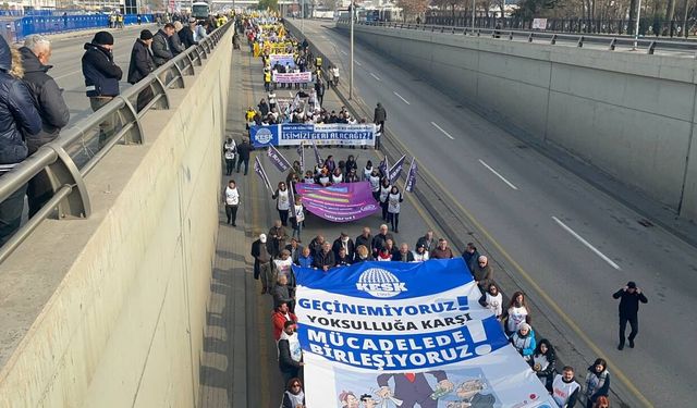 Kamu emekçileri Tandoğan'a yürüyor