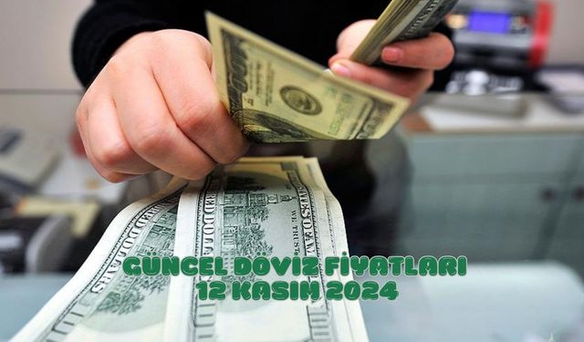 Dolar yükselişte, Euro düşüşte! Güncel döviz fiyatları 12 Kasım 2024