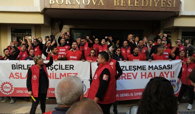 İzmir'de adım adım greve gidiliyor!