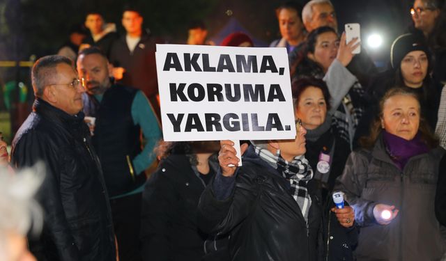 Karabağlar’da kadına şiddete Karşı yürüyüş