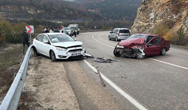 Safranbolu'da trafik kazası