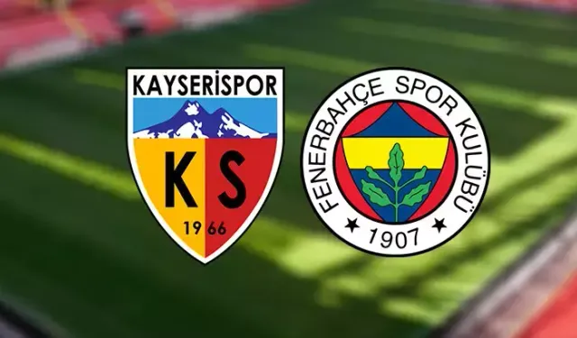 Kayserispor Fenerbahçe maç özeti ve golleri izle! (VİDEO)