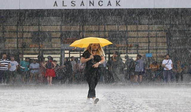 Meteoroloji İzmir'i uyardı: Sağanak yağışa dikkat!