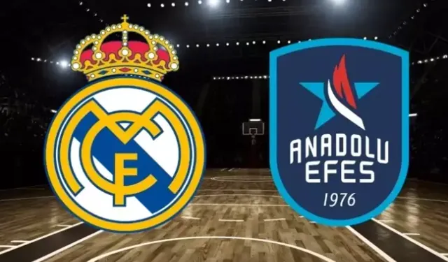 Real Madrid Anadolu Efes Maçı Hangi Kanalda, Saat Kaçta? THY Euroleague Real Madrid Anadolu Efes Basket Maçı Şifresiz mi