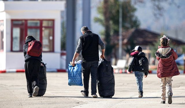 BM bir haftada Suriye'ye dönenlerin sayısını açıkladı