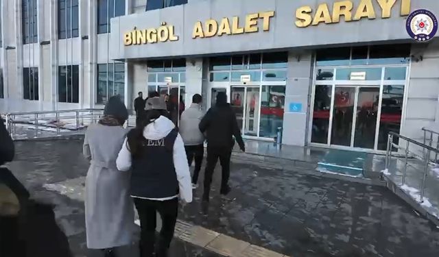 Bingöl'de terör operasyonunda 1 tutuklama