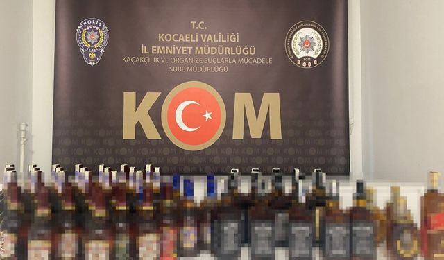 Kocaeli'de 1,6 ton kaçak tütün ele geçirildi