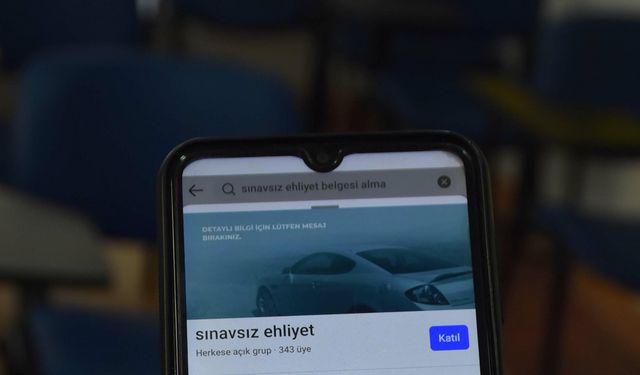 'Sınavsız ehliyet reklamları dolandırıcılık yöntemi'