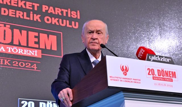 Bahçeli'den Suriye ve CHP eleştirileri