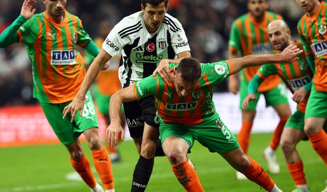 Beşiktaş, Alanyaspor engelini aşamadı