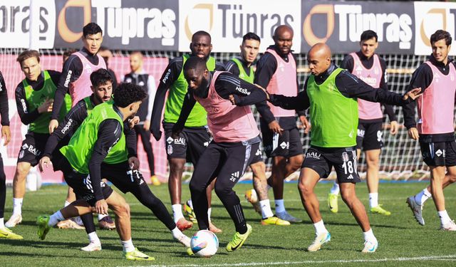 Beşiktaş deplasmandaki Hatayspor maçına hazır!