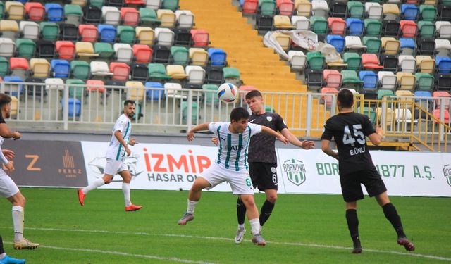 Bursa, Bornova'ya gol oldu yağdı: 1-7