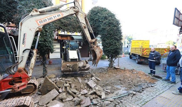 Çarşıda değişim zamanı: Efes Selçuk’ta doğal gaz ve altyapı çalışmaları başladı