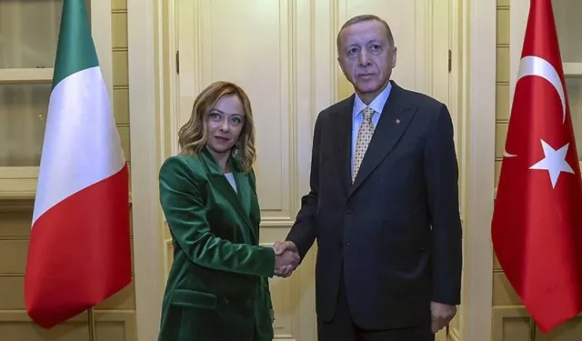 Erdoğan'dan İtalya Başbakanı Meloni ile kritik görüşme