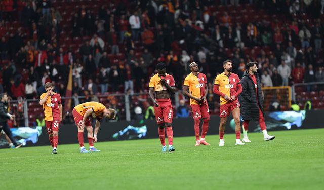 Galatasaray, 5 maç sonra puan kaybetti