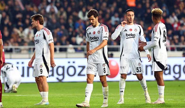 Beşiktaş, Hatay deplasmanından 1-1'le döndü