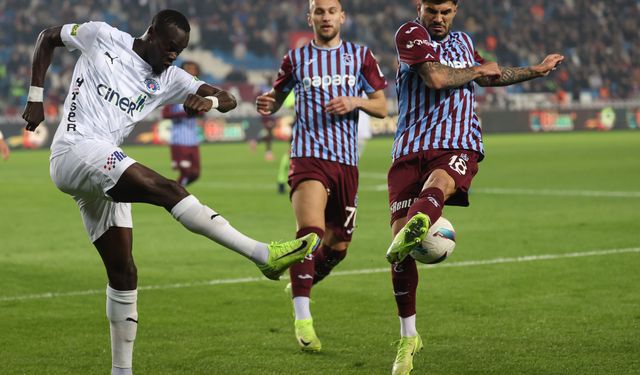 Trabzonspor ile Kasımpaşa yenişemedi