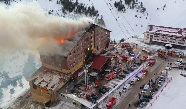 Otel yangını soruşturmasında yeni gelişme! Gözaltına alındı