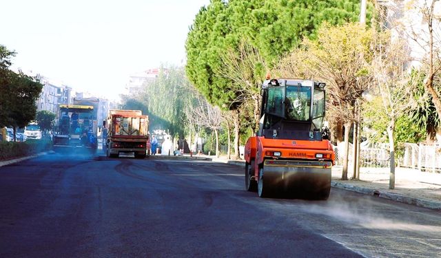 Büyükşehir'de hedef 1 milyon ton asfalt!