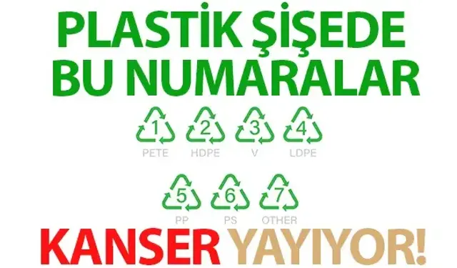 En sağlıklı plastik numarası hangisi? Plastik numaraları ne anlama geliyor?