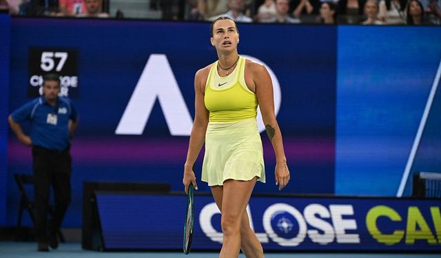 Avustralya Açık'ta son şampiyon Sabalenka yarı finalde!