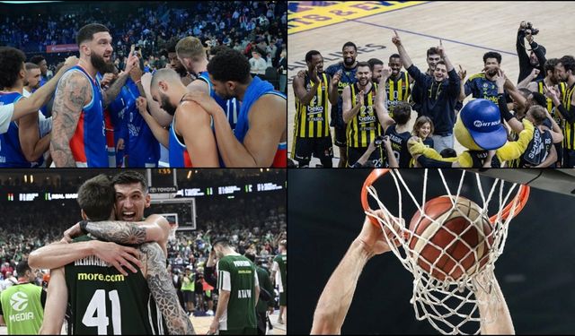 Basketbol THY Avrupa Ligi'nin 23. haftasına Türk damgası