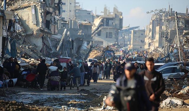 Gazze Şeridi'nin kuzeyine 300 binden fazla kişinin döndüğü açıklandı