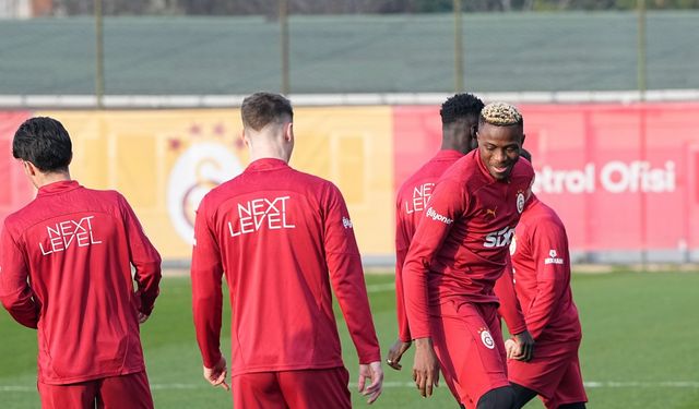 Galatasaray’da Ajax maçı hazırlıkları sürüyor