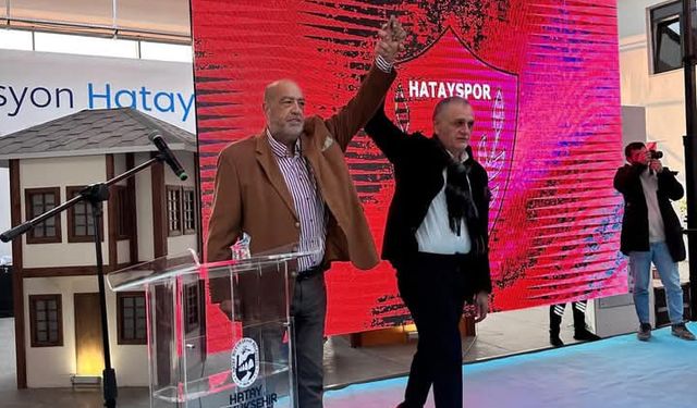 Hatayspor’un yeni başkanı Hikmet Çinçin oldu