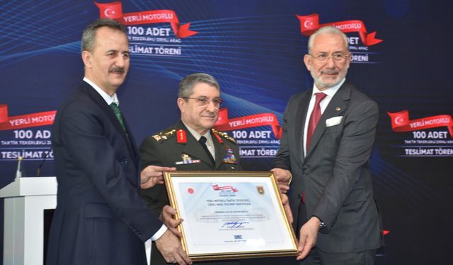 BMC'in ürettiği yerli ve milli zırhlı araçlar TSK'ya teslim etti