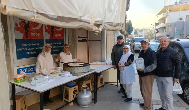 Ege Yörükleri’nden Bornova’da geleneksel gözleme şöleni