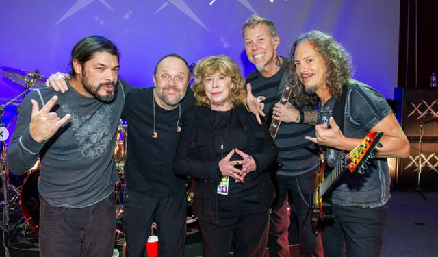 Metallica'dan Marianne Faithfull'a duygusal veda mesajı