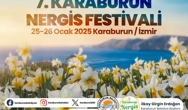 Karaburun’da Nergis Festivali başlıyor!