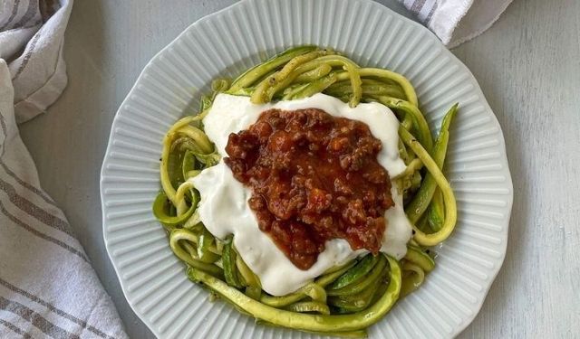 Sağlıklı ve hafif: Kabak spagetti tarifi