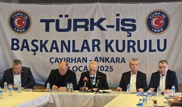 Türk-İş'ten özelleştirmeye tepki: 'Kamucu politikalarla işletilmeli'