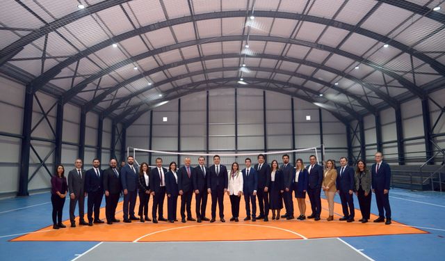 EGİAD Ortaokulu Spor Salonu tamamlandı