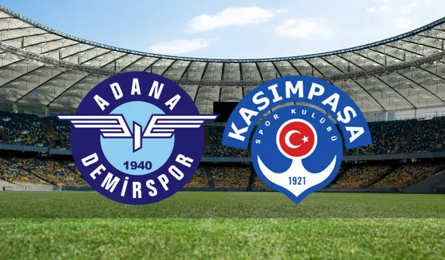 Adana Demirspor - Kasımpaşa maçı canlı yayın detayları: Hangi kanalda, saat kaçta?