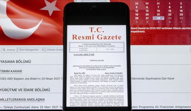 2 milletlerarası anlaşma Resmi Gazete'de