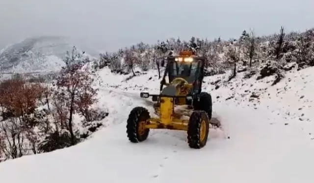 DBB kardan kapanan 129 kilometrelik yolu ulaşıma açtı