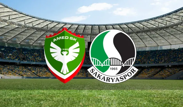 Amedspor - Sakaryaspor maçı canlı yayın! Şifresiz ve HD izleme seçenekleri