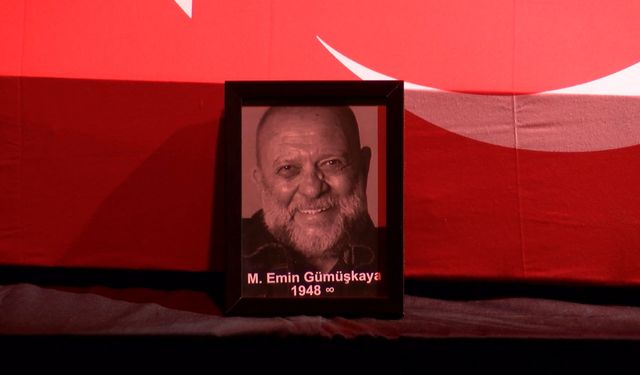 Emin Gümüşkaya için tören düzenlendi