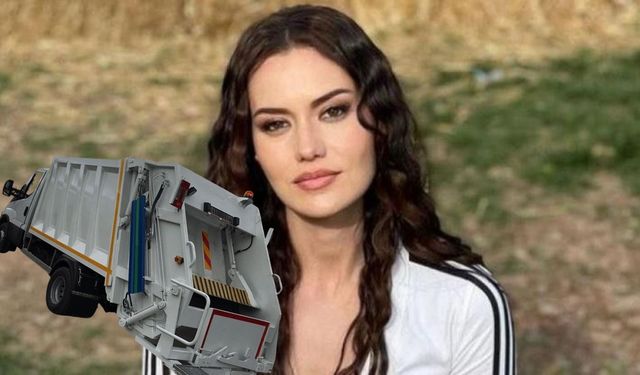 Fahriye Evcen'in aracı çöp kamyonuna benzetildi!