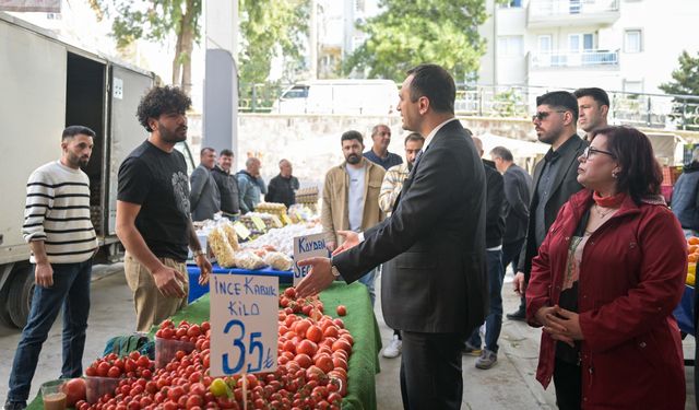 Eşki’den pazaryeri ziyareti