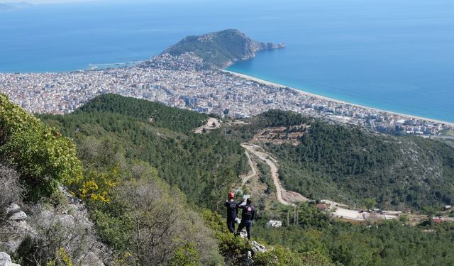 Ormana düşen yamaç paraşütçüsü 1,5 saatte kurtarıldı