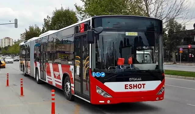 ESHOT İzmir'de 16 Ağustos'ta doğal gaz çalışmaları nedeniyle otobüs güzergahlarını değişiyor