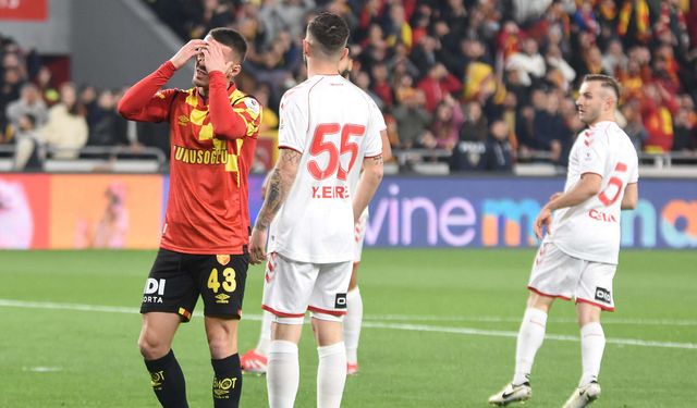 Göztepe'ye son anda gelen gol