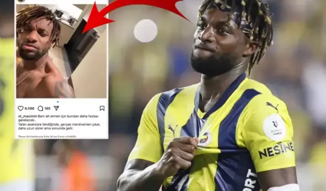 Rangers maçı kadrosuna alınmayan Saint-Maximin'den sert tepki!