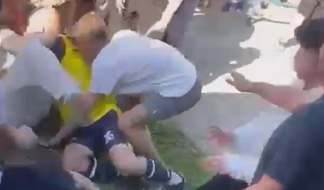 Bodrum'da amatörde maçta kavga: 2 yaralı, 7 gözaltı!