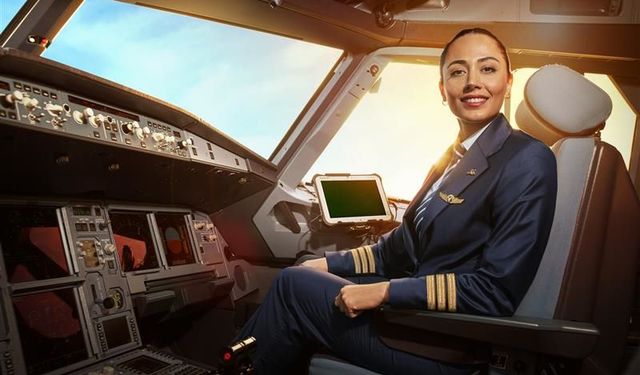 Gökyüzünde kadın pilot sayısında rekor artış