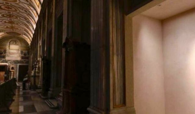 Papa Franciscus'un mezarından ilk fotoğraflar yayınlandı